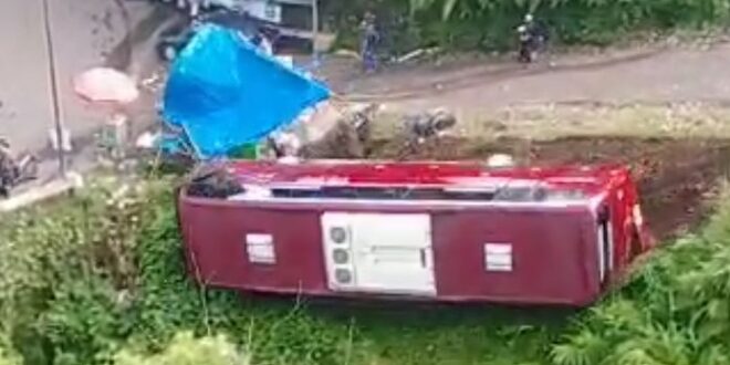 Kronologi Kecelakaan Bus di Guci Tegal dan Inilah Penyebab TKP